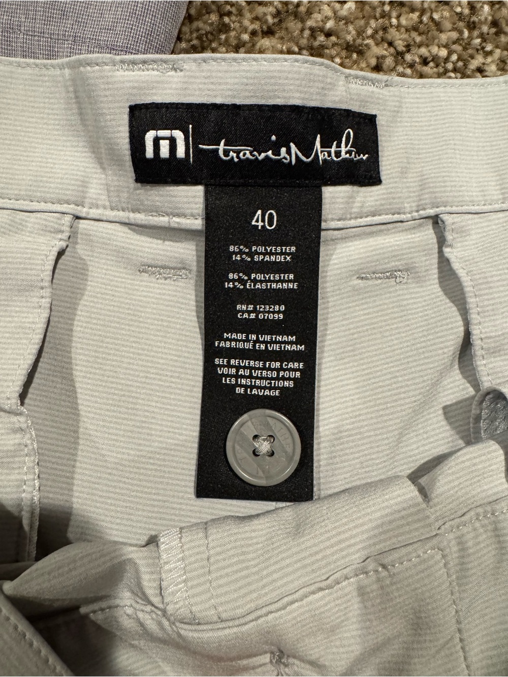 Men’s Golf Shorts –6 Pairs Size 40 | TravisMathew, Adidas, Quiksilver & O’neill - Picture 2 of 7